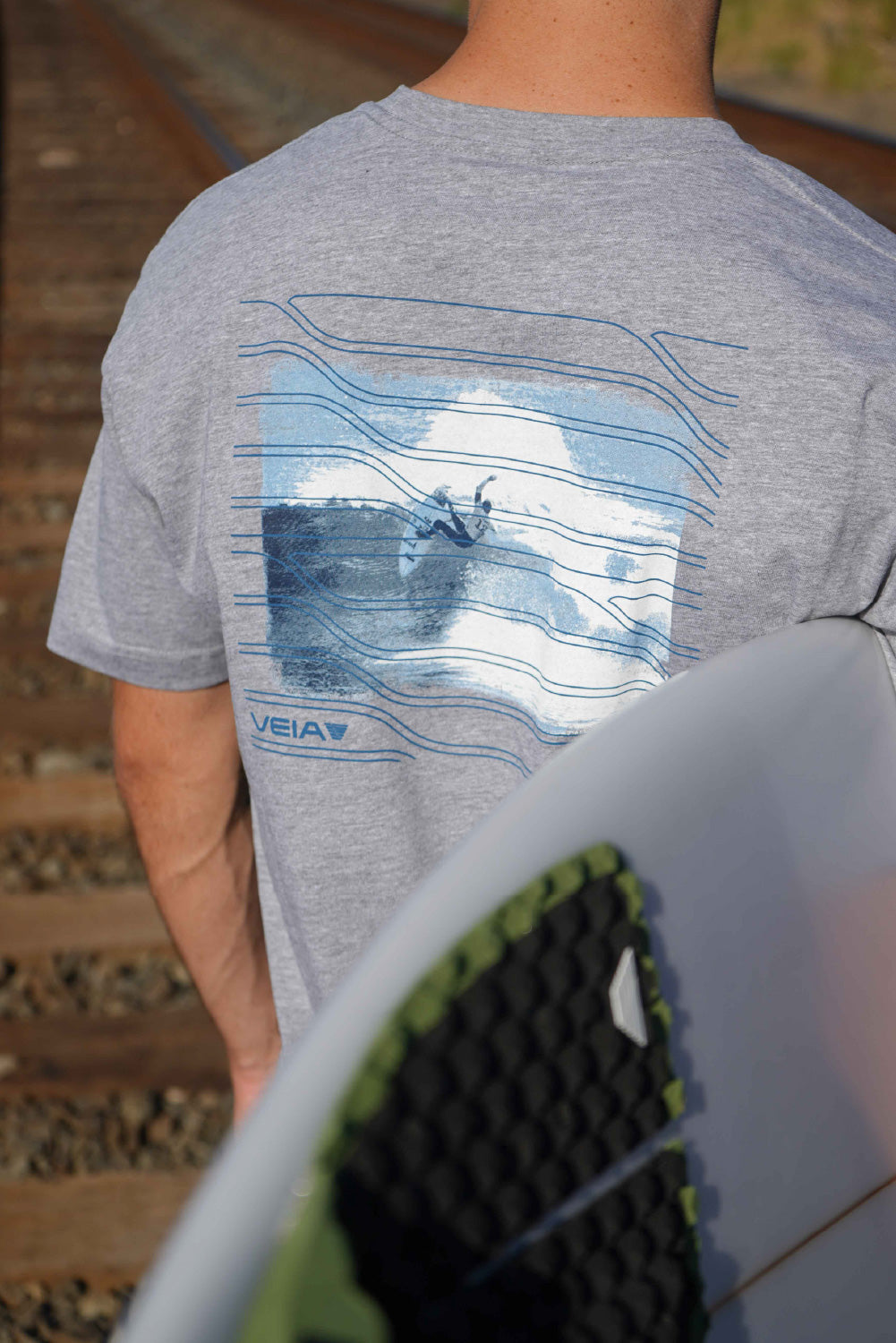Coded Tee - Athletic Heather