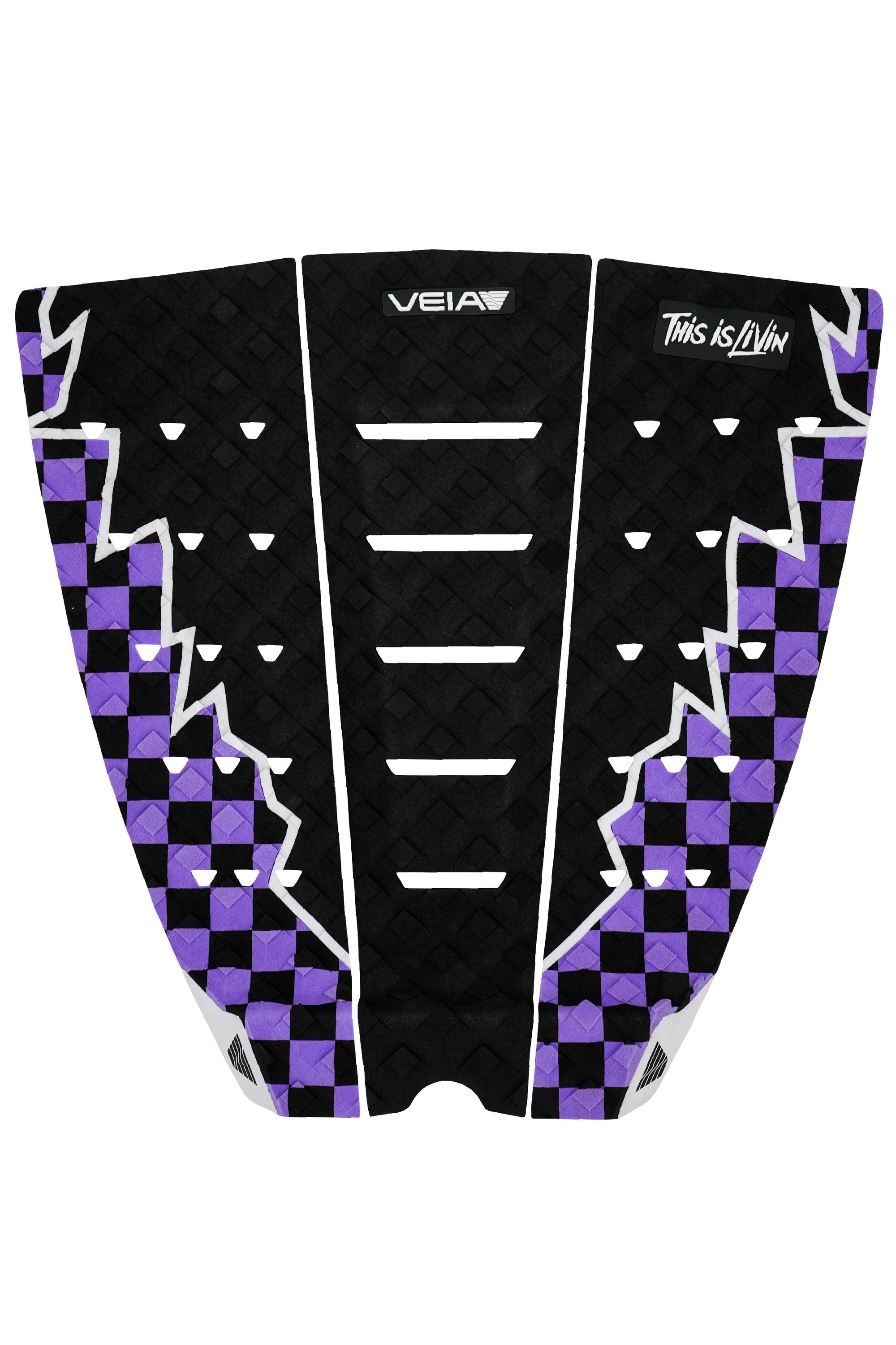 THIS IS LIVIN Explorer 3 Piece Pad - Purple Checkered/Night