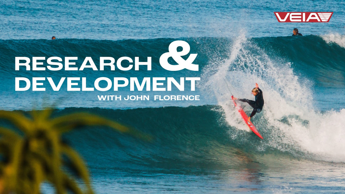Testing VEIA Surf Accessories with John Florence (R&D)