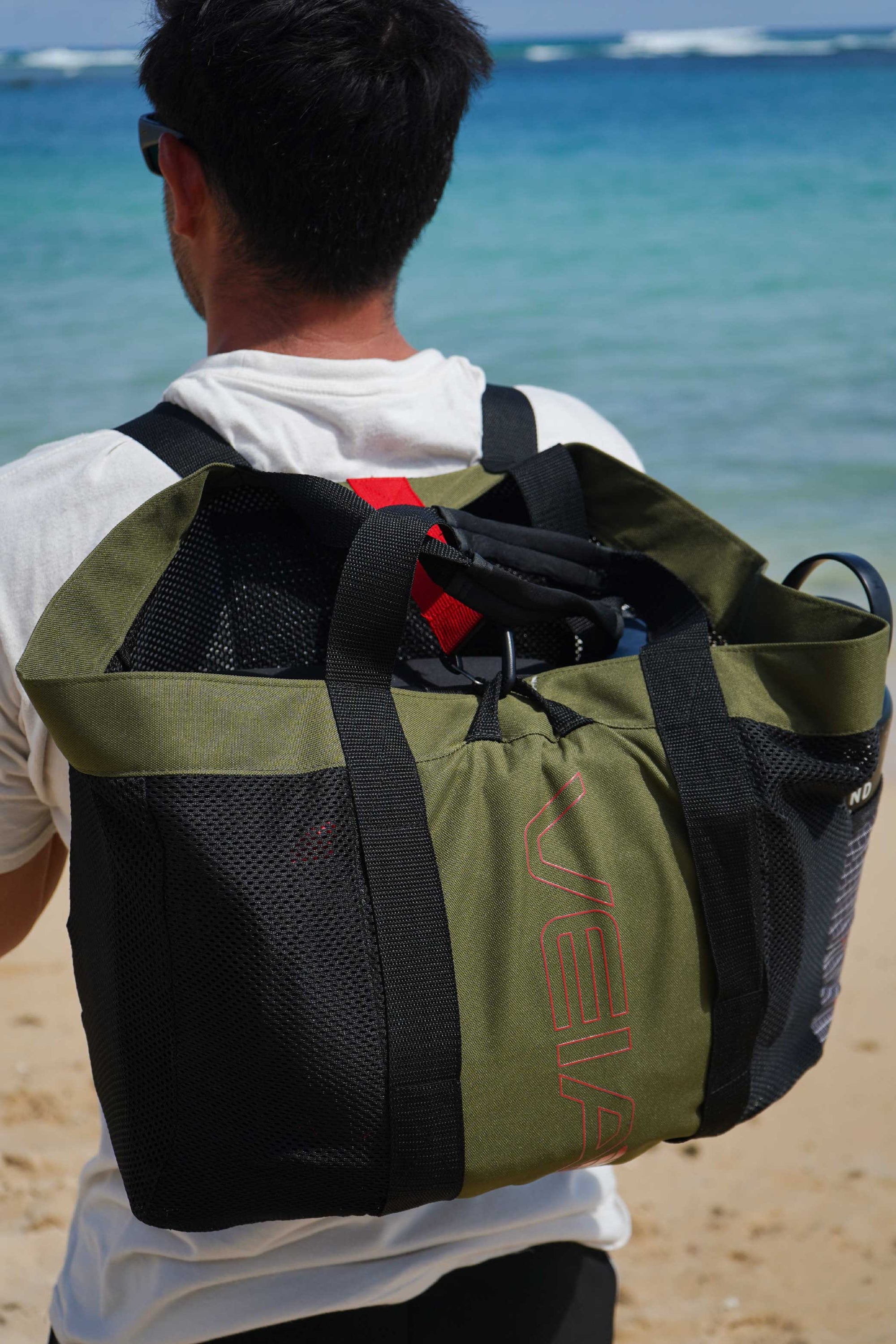 Explorer Mesh Beach Tote - Squadron / Night