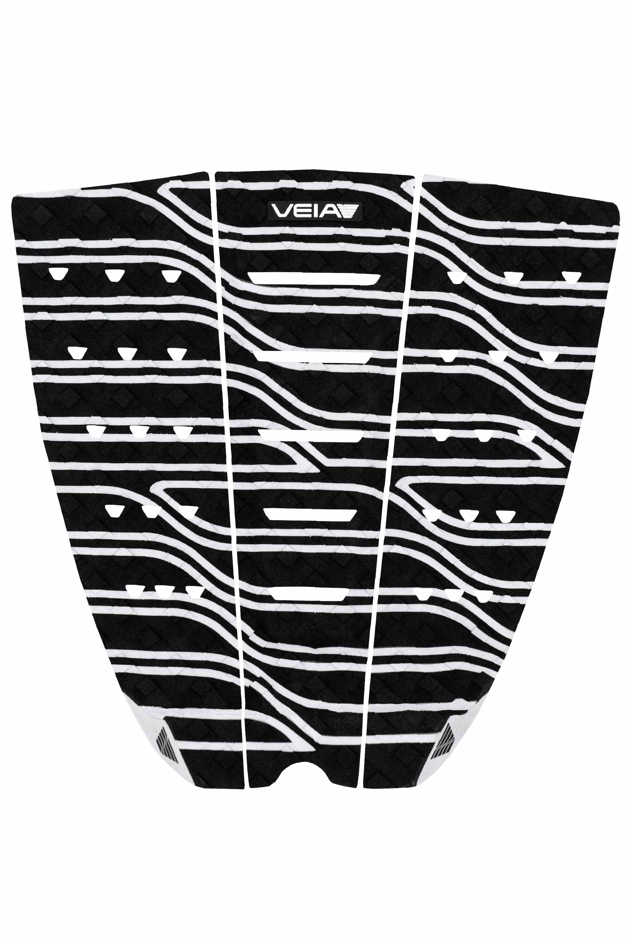 Explorer Waveform 3 Piece Round Tail Surf Traction Pad - VEIA Supplies