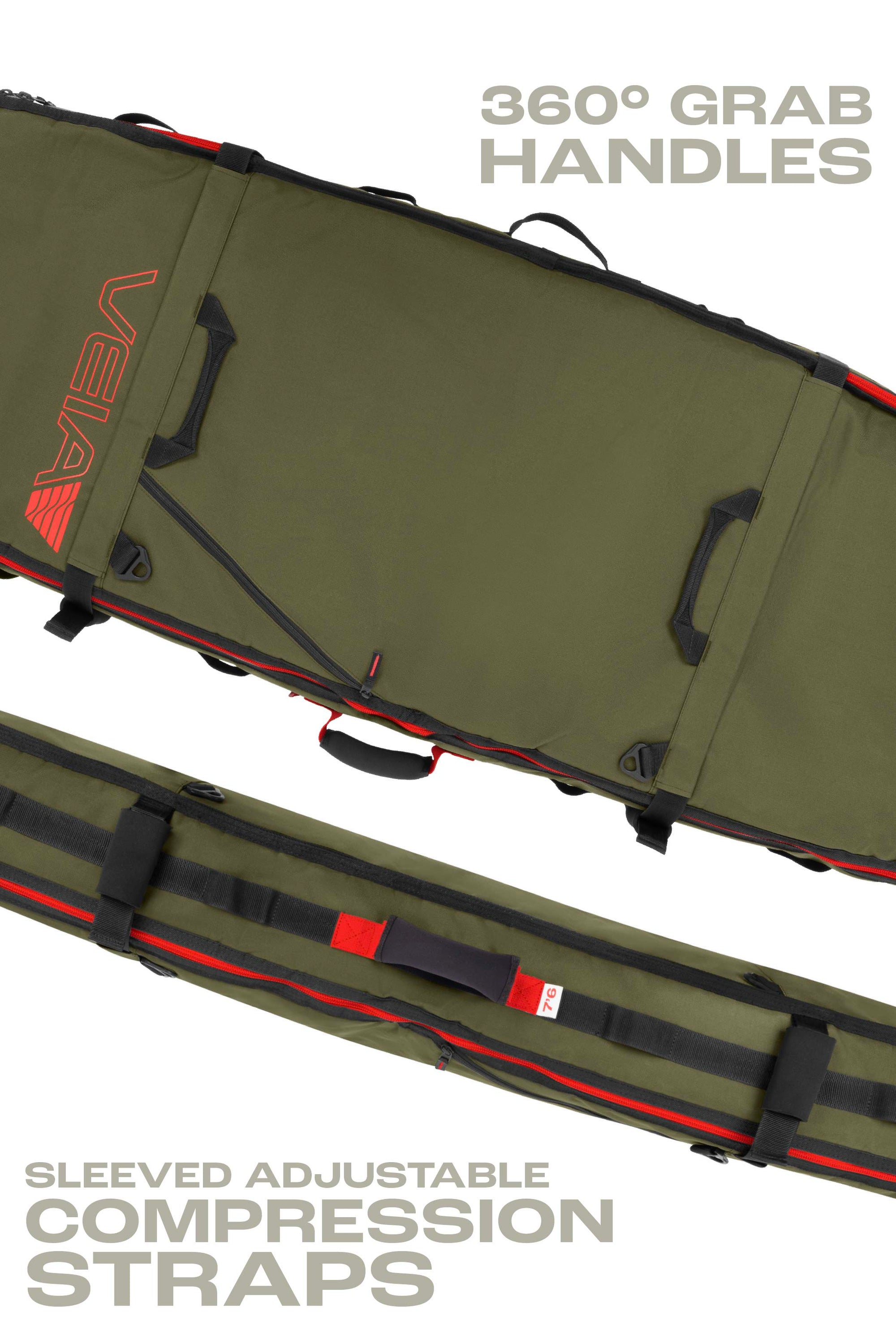 Explorer 2 Board Mid Length Day/Travel Bag - Squadron