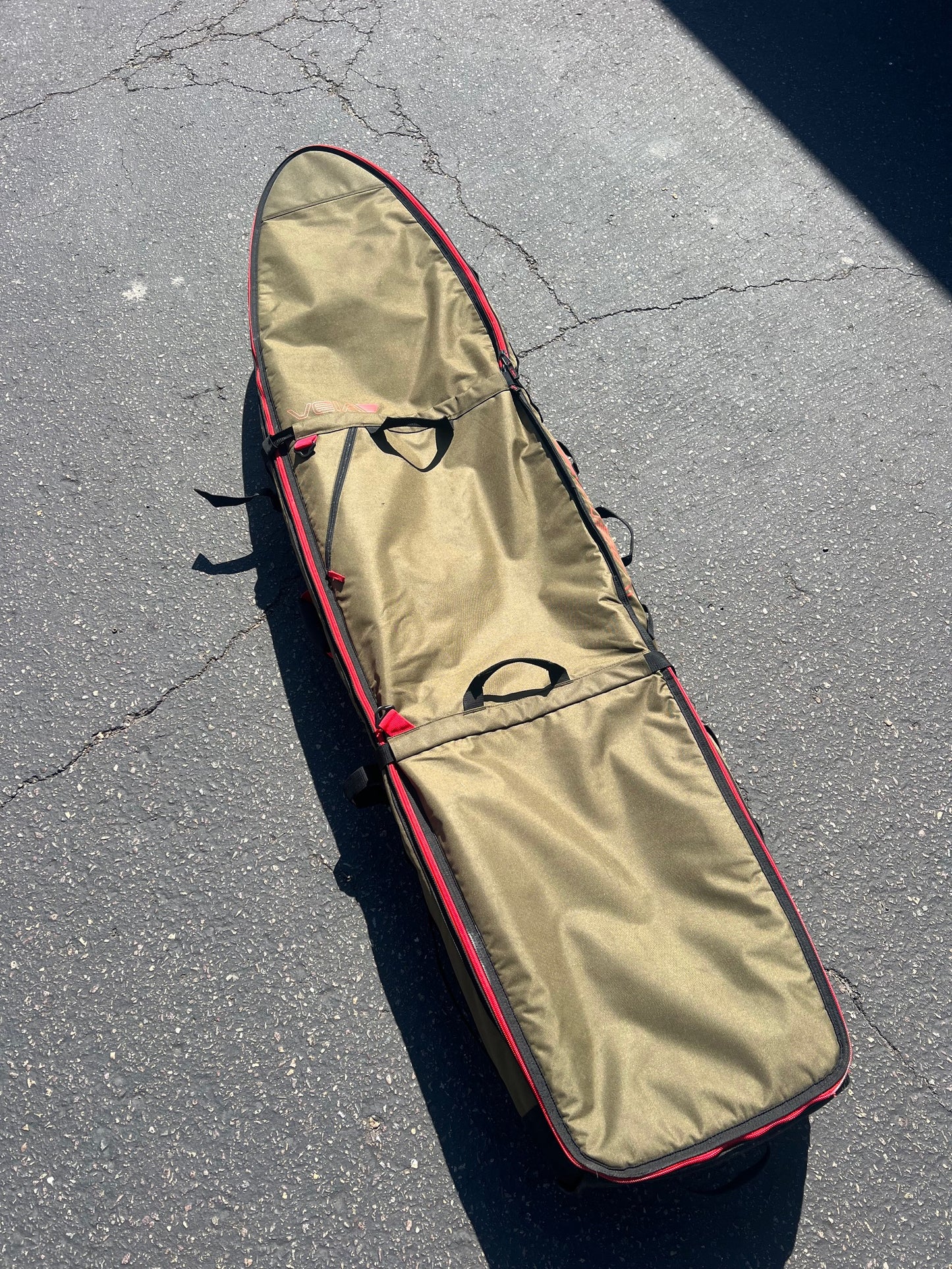 7'0" JJF Wheeled 4 Board Travel Bag [YARD SALE]