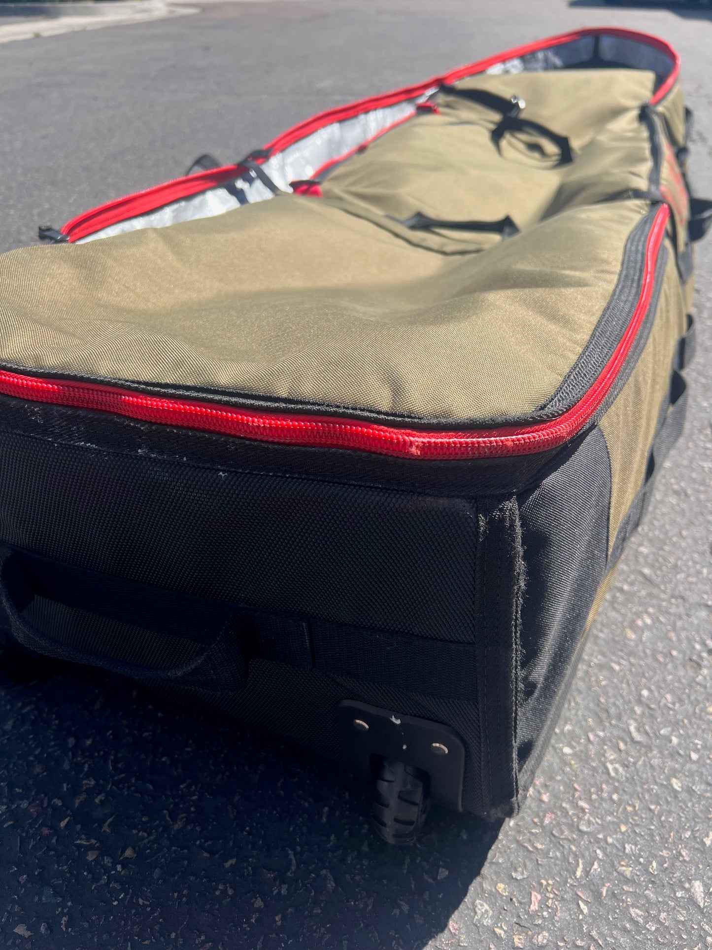 7'0" JJF Wheeled 4 Board Travel Bag [YARD SALE]