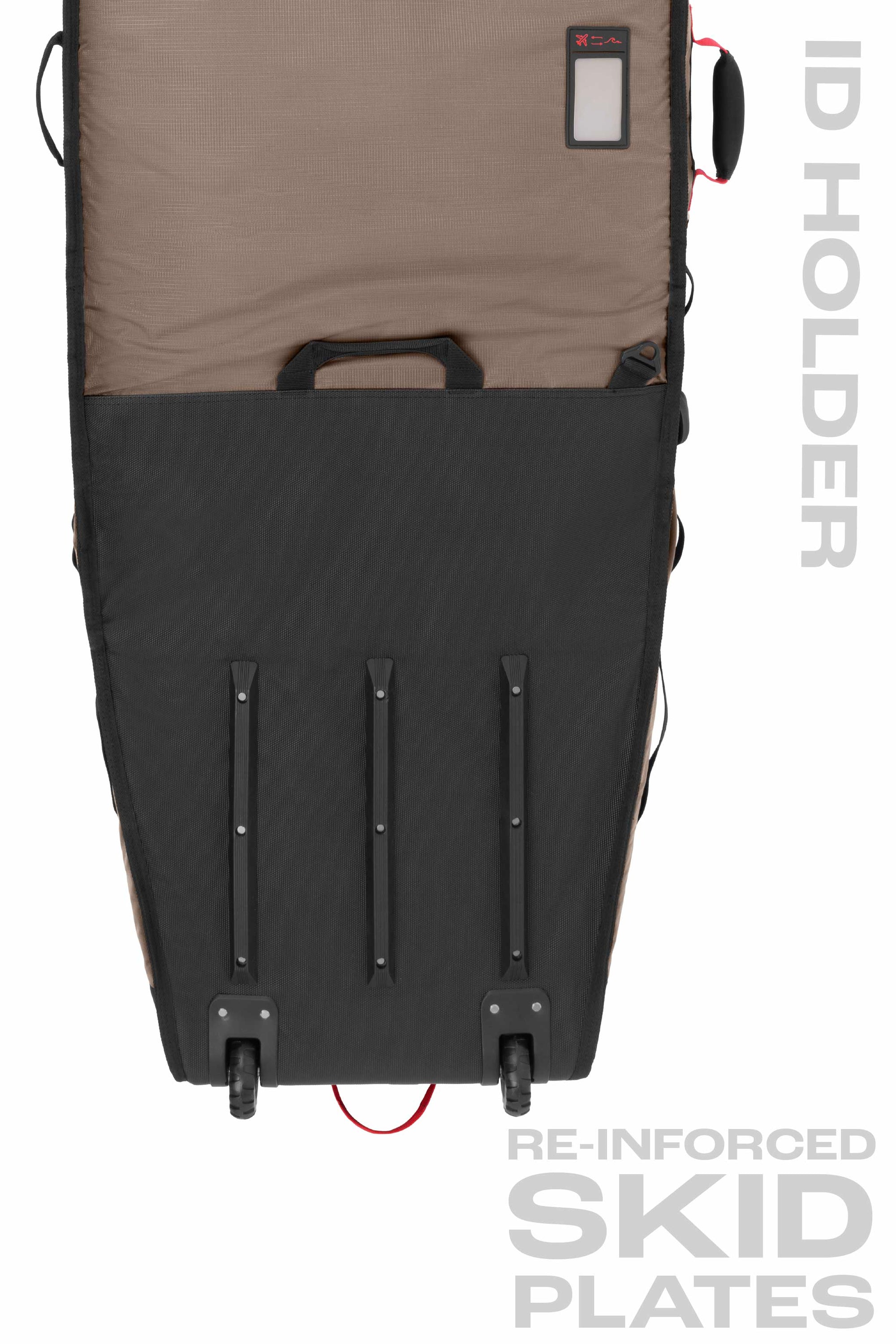 Wheeled JJF 3 Board Hybrid Travel Bag - Coyote