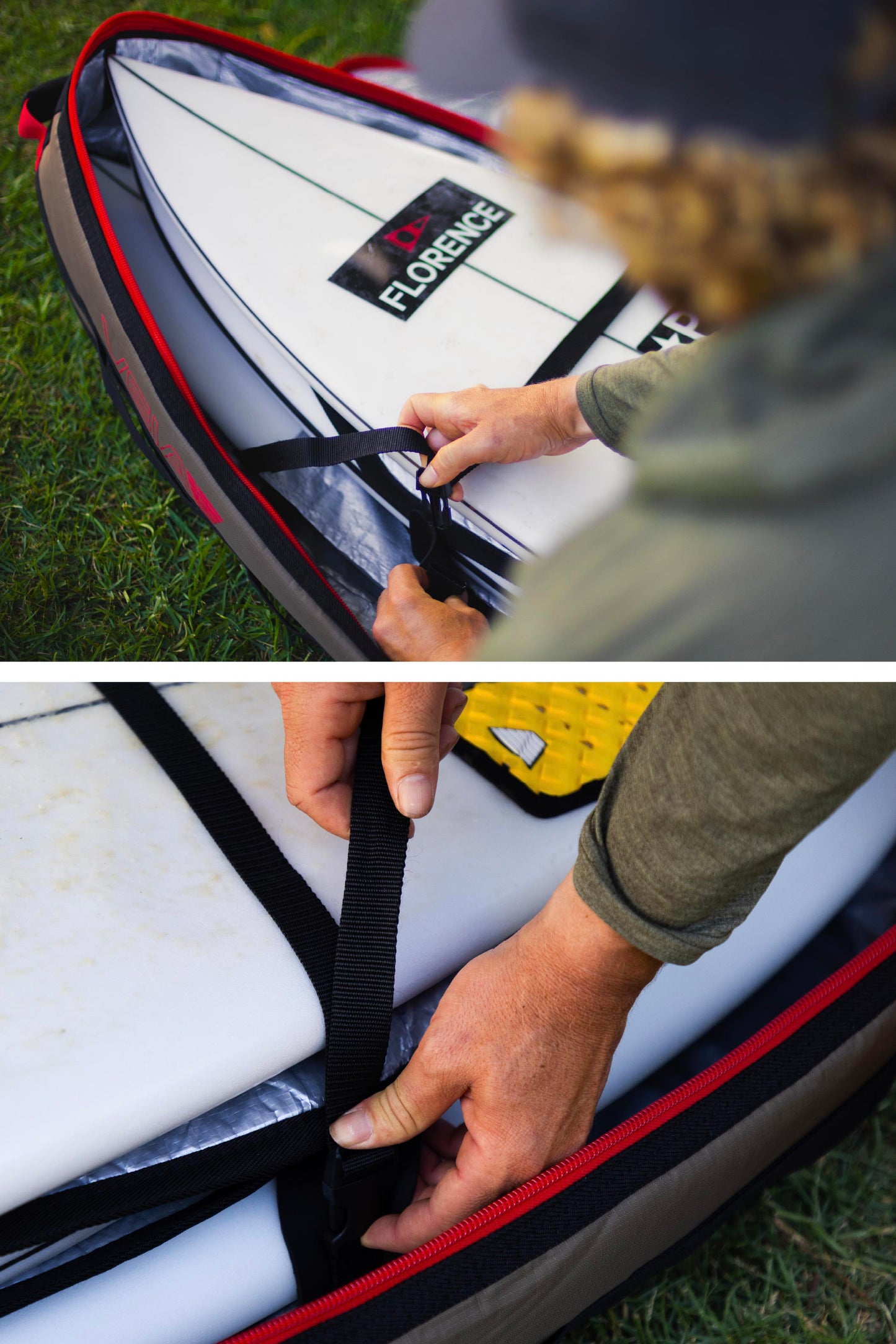 Wheeled JJF 4 Board Travel Bag