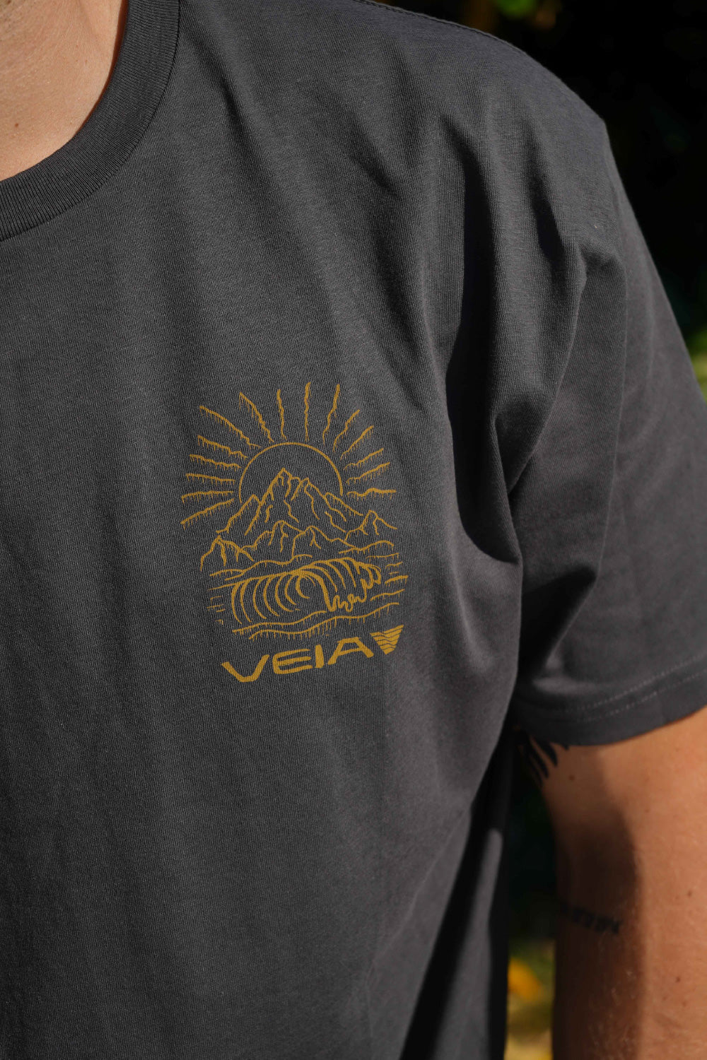 Trails Tee - Vintage Black