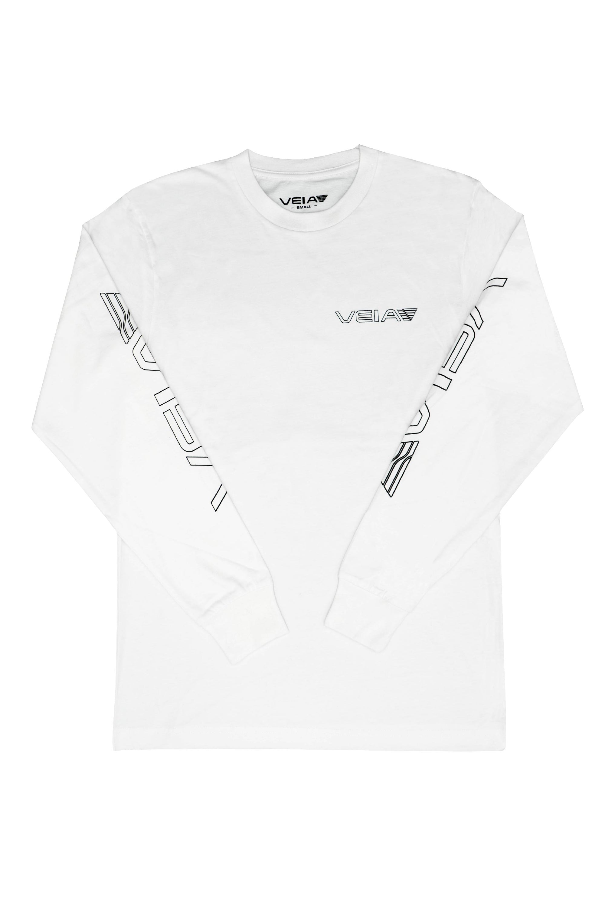 VEIA Long Sleeve Logo Tee