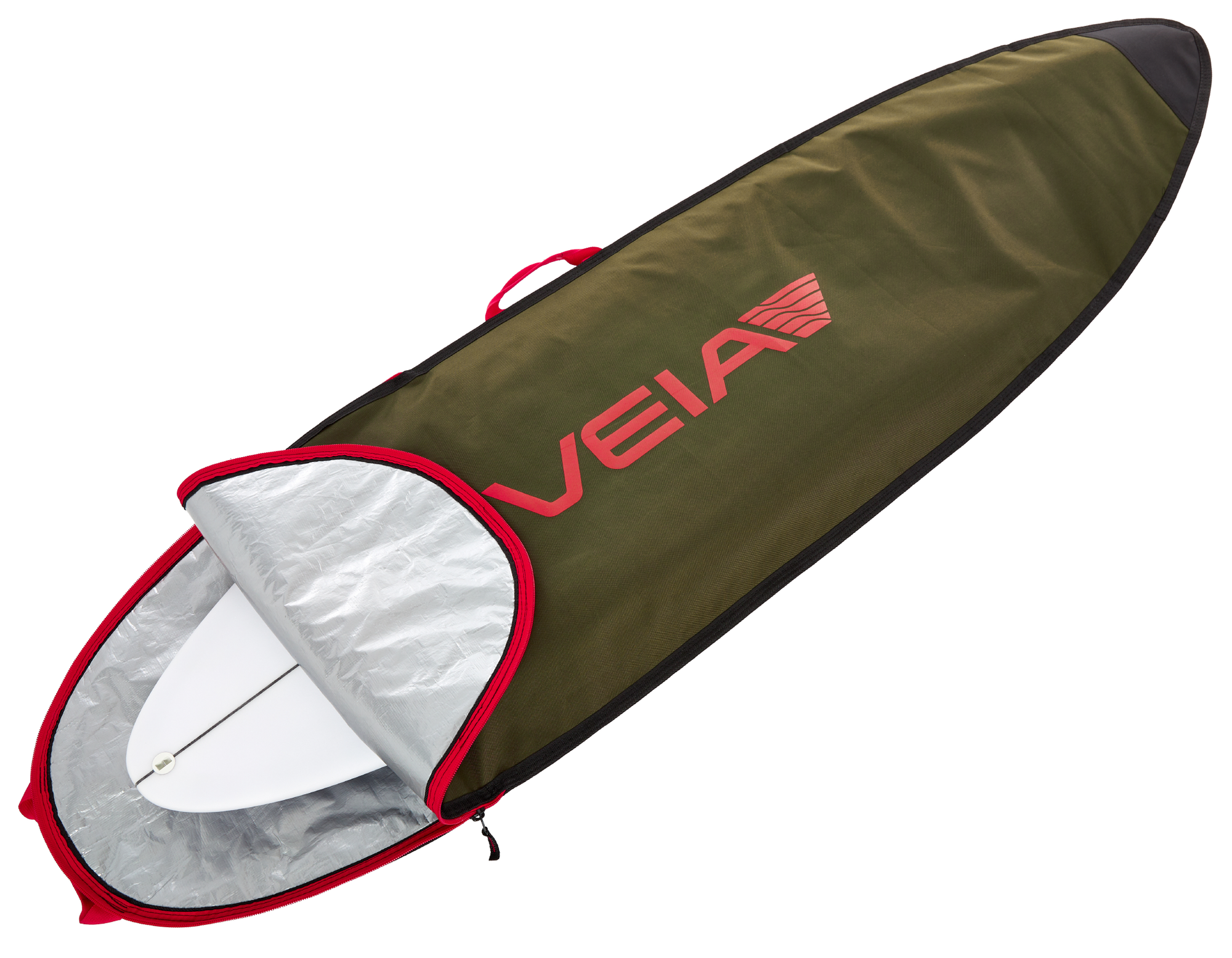 VEIA SINGLE EXPLORER DAY SURFBOARD  BAG 6&#39;6&quot;