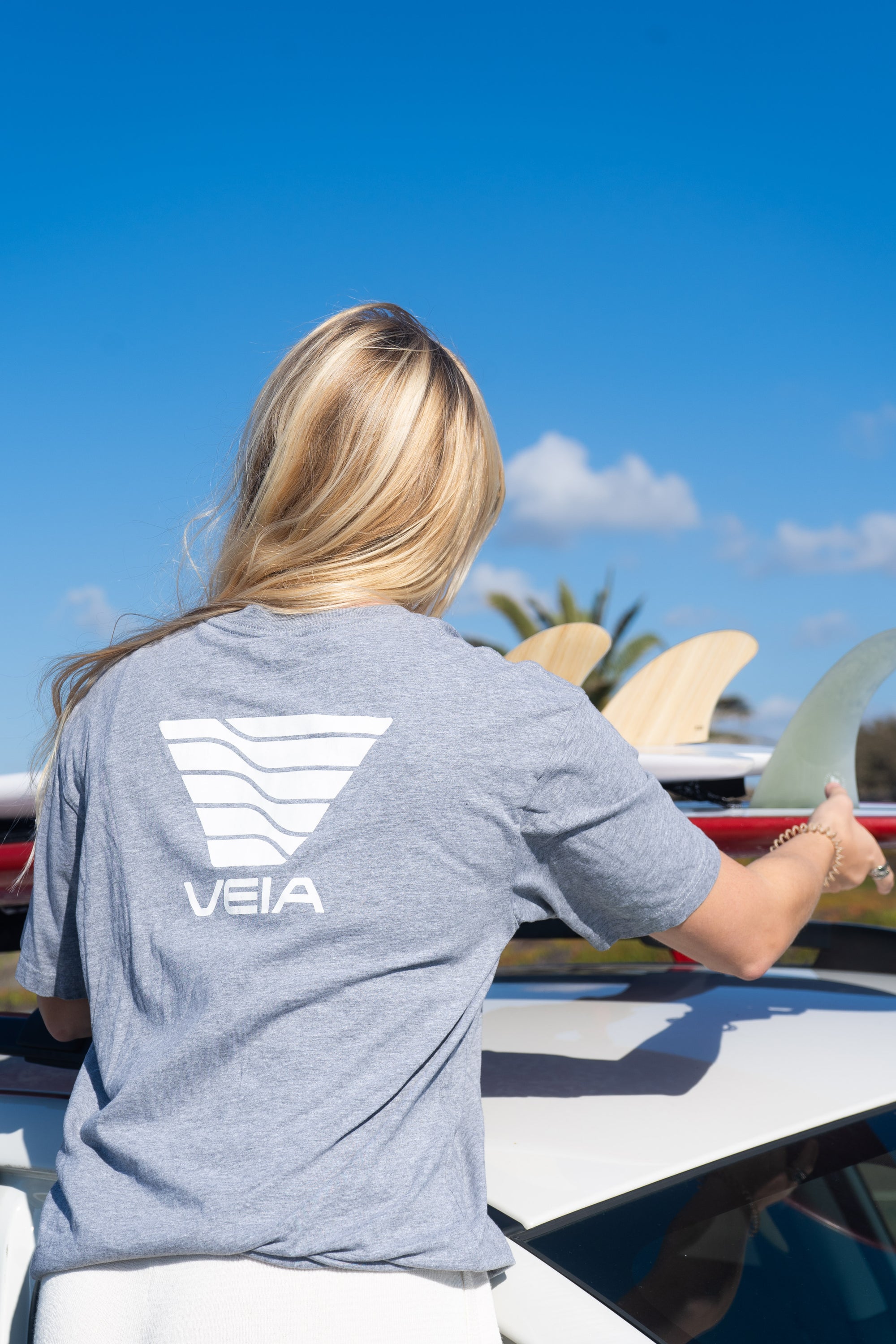 VEIA Stack Logo Tee